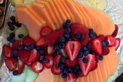 Seasonal fresh fruit platter by Casa Nova Custom Catering, Santa Fe, NM